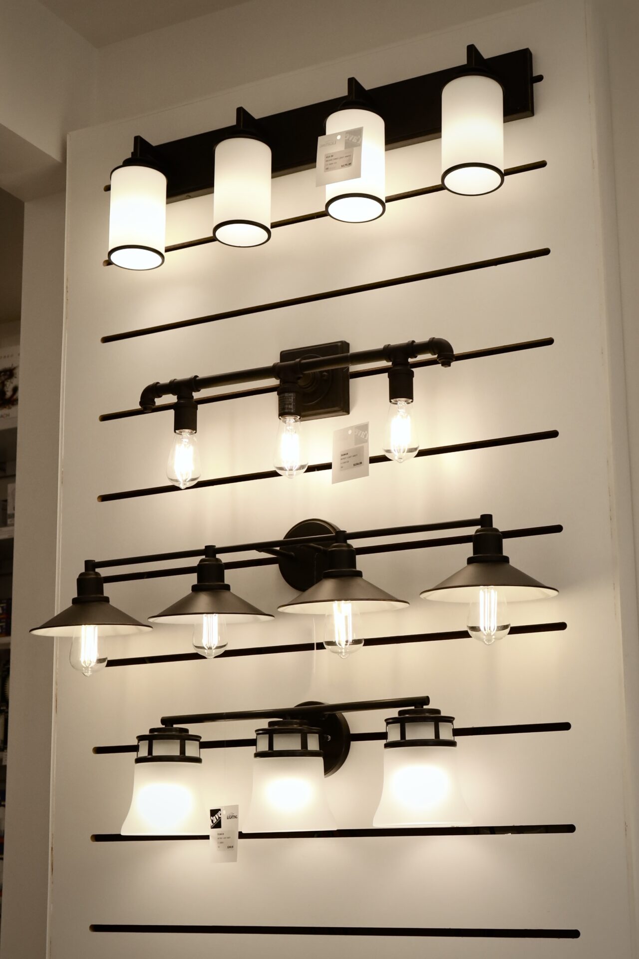 Lighting banner image - Rave Showroom